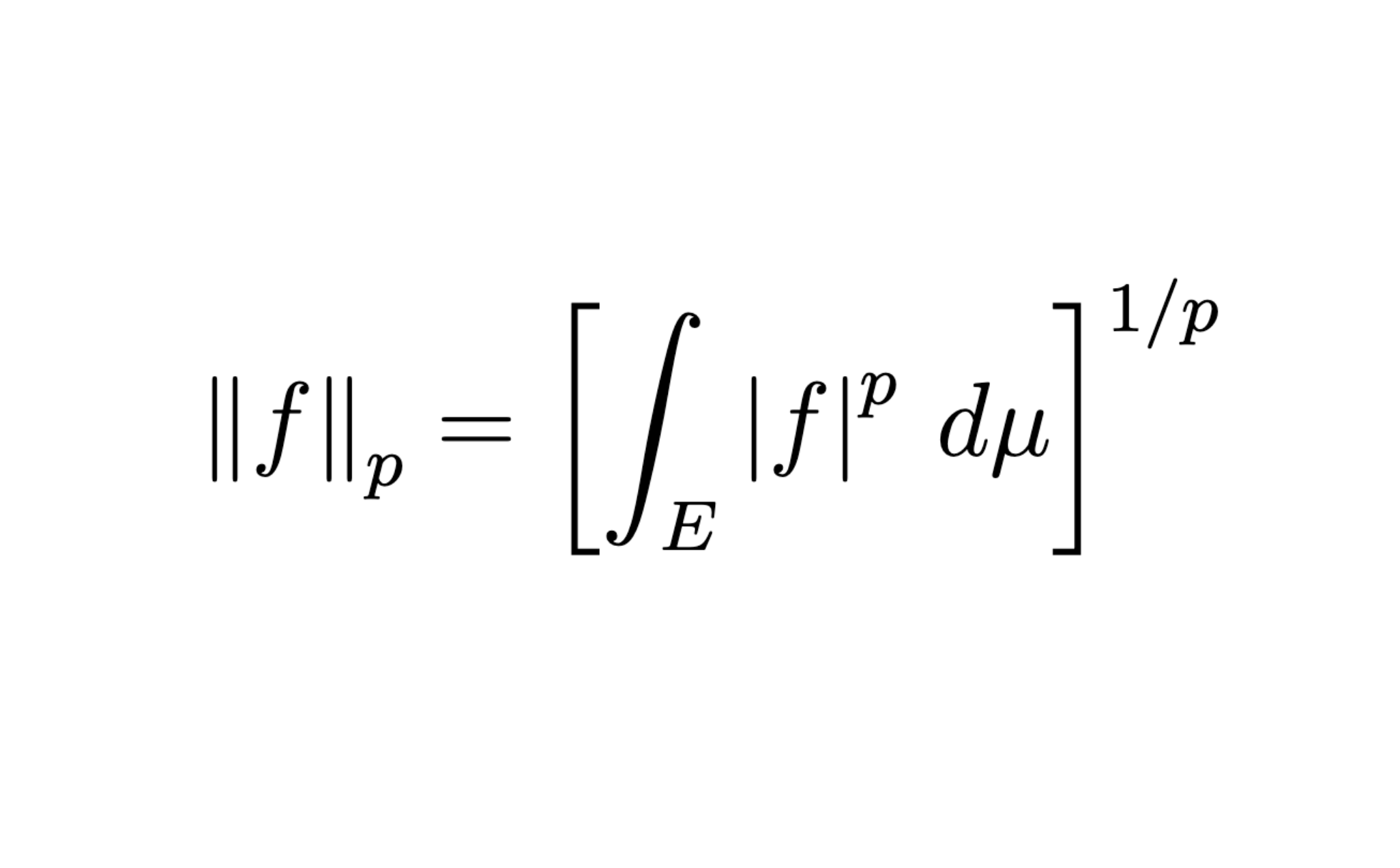 09. $\mathcal{L}^p$ Functions